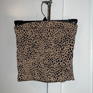 Brandy Melville Leopard Print Jenny Tube Top